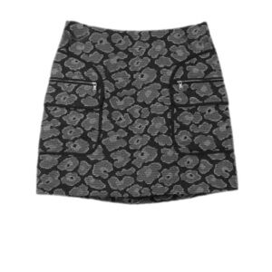Marc Jacobs  Black Floral Mini Skirt Sz 0